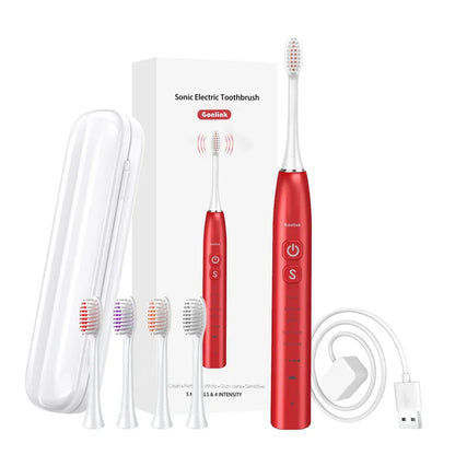 Best IX7 Private Label Tooth Brush Inductive Wireless Charging With Travel Case Rechargeable Smart Sonic Electric Toothbrush