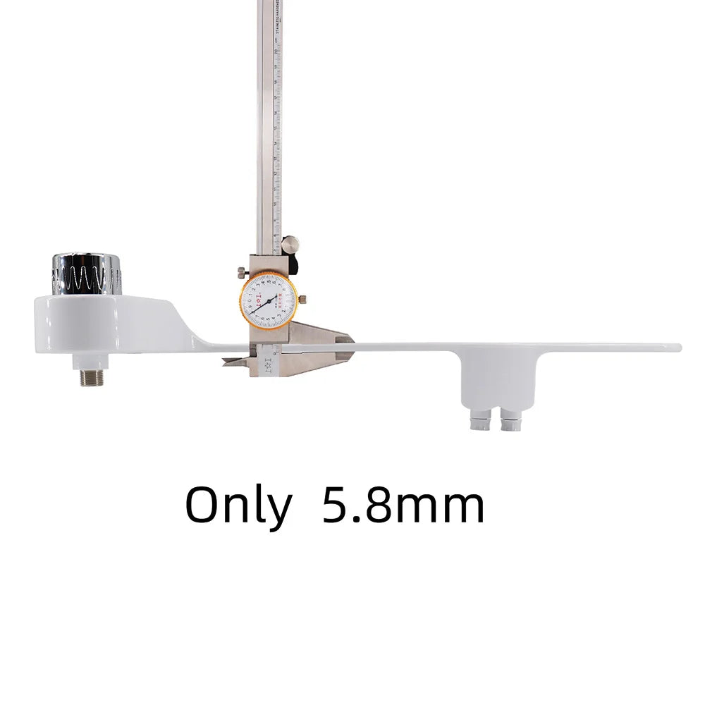 High Quality Dual Nozzle Self-Cleaning Cold Water Slim Toilet Bidet Sprayer Attachment Non-Electric Mechanical Modern Plastic