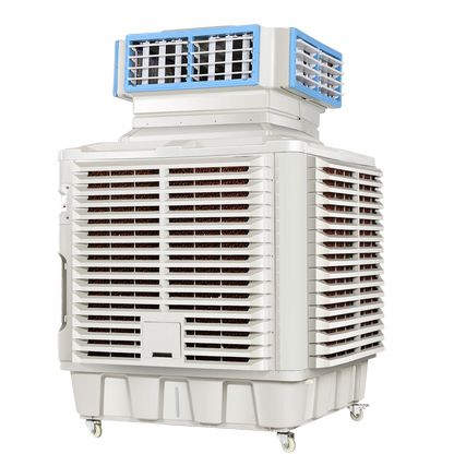 Hot Sale New Model  1.1kw 18000m3/h Plastic Body Water air Cooling Fan Ventilation Duct Cool Breeze air Cooler