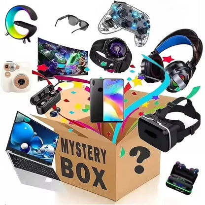 Electronics 3C Lucky Mystery Box High Quality Blind Box with 100% Surprise Novelty Smart Watch Mystery Box New Christmas Gift