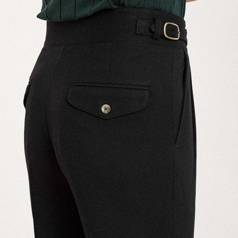 Wholesale Direct Sales Men's Business Trousers Casual Pants Straight Suit Pants Trousers for Man