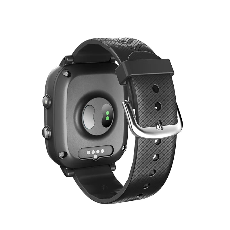GPS Tracker 4G LTE Touch Screen Wrist Watch Bp Monitor With Temp Body Detection Support Sos Video Call T5S