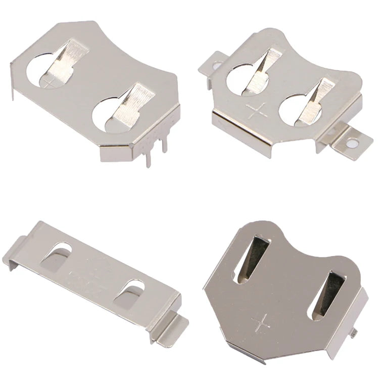 Poding SMD/SMT CR1220, CR1225 Battery Holder 12MM Coin Cell Battery Retainer Clip
