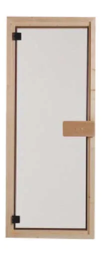 Sauna Full Glass Door Dry Sauna with Sauna Wooden Door