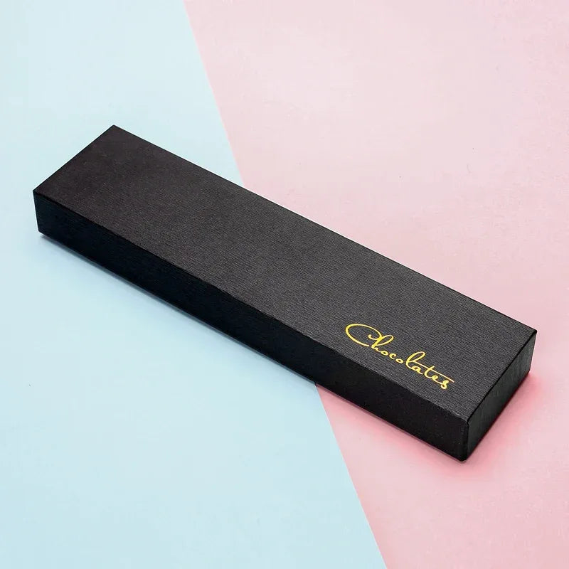 5Pcs Chocolate Boxes Packaging 6 Holes Rectangle Chocolate Covered Strawberry Paper Gift Box Wedding Christmas Birthday DIY Gift