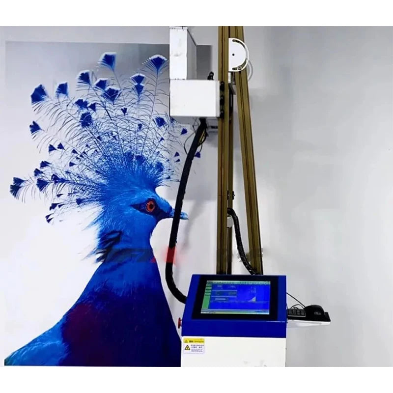Automatic  Dx7 Tx800 1600 3200 Head Wallpen Vertical Printing Wall Printer Machine 3d Wall Uv Ink Effect 2024