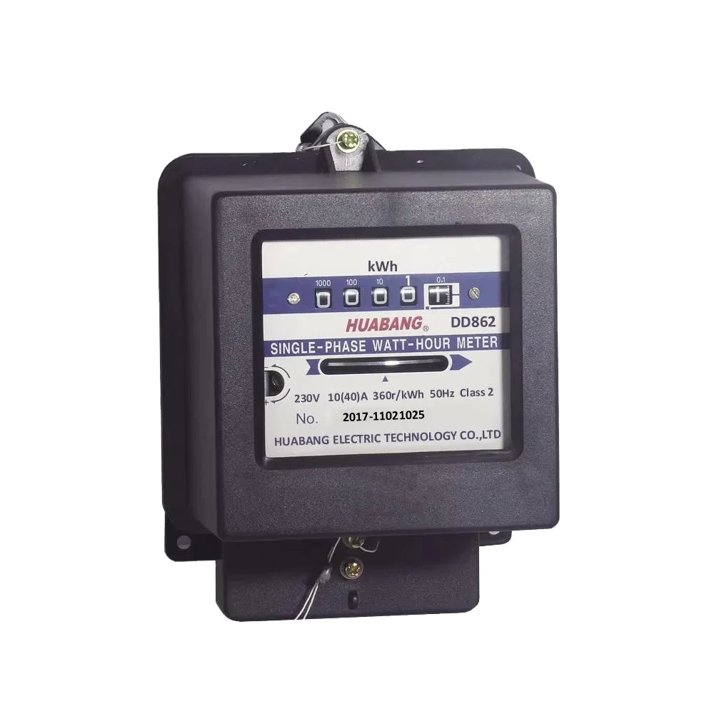 DD862 Single Phase Mechanical Electronic Power Meter