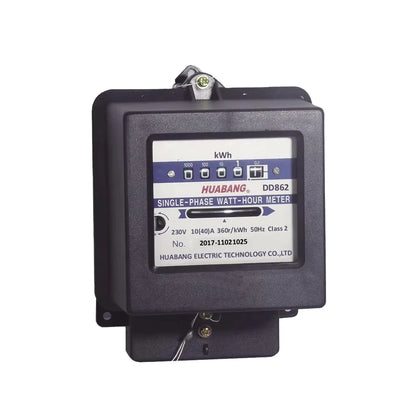 DD862 Single Phase Mechanical Electronic Power Meter