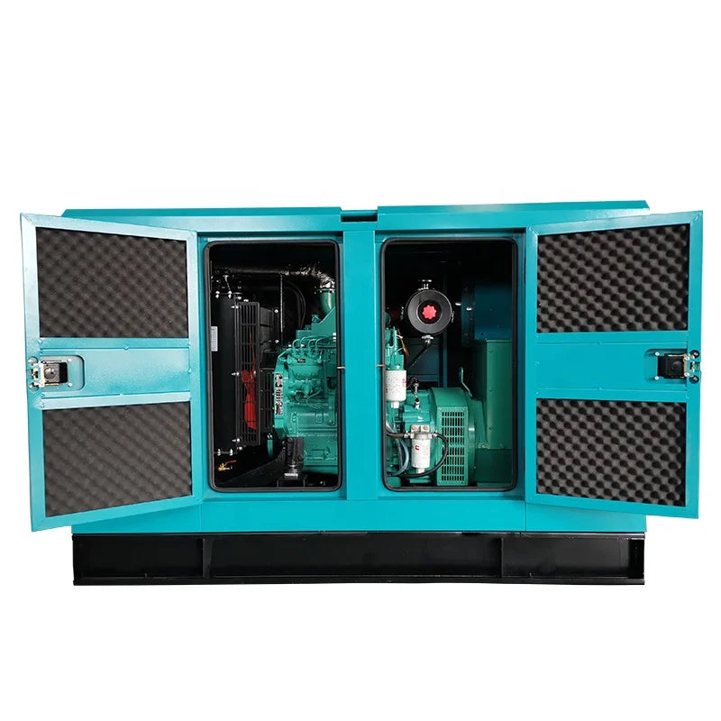 62.5 Kva Silent diesel Generators 50 kw Paired With Pure Copper Brushless Generator and Auto ATS
