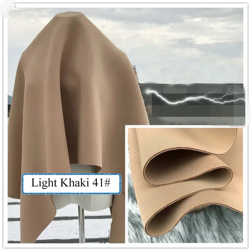 Stretch Spandex Knit Space Cotton Fabric Air Layer for Baseball Jacket Skirt Sewing DIY Face Mask Per Half Meter