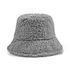 Personalized Color Unisex Fishing Caps Design Custom Furry Winter Fur Fuzzy Fisherman Cap Women Mens Bucket Hat