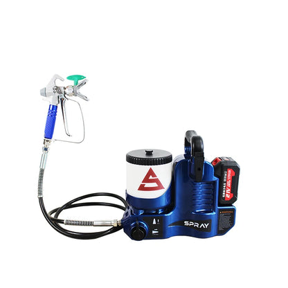 Hot Selling Weishibo Electric LVLP Portable Paint Sprayer DIY Grade 21V Battery Operated High Pressure Airless 2500PSI 1200ML
