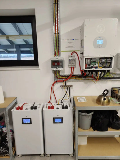 Poland Local Stock 48V 51.2V Movable Floor Standing 314Ah Lifepo4 Solar Battery with JK V19 BMS for Home Power Energy Storage