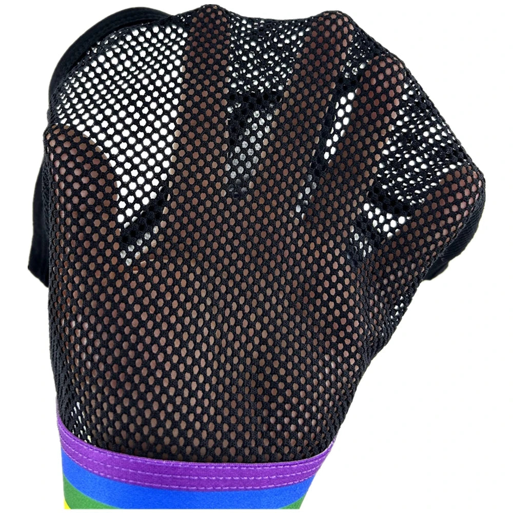 For Low-Rise Breathable Nylon Knitted All-Mesh Semi-Transparent Sexy Briefs Fashion Couple Underwear