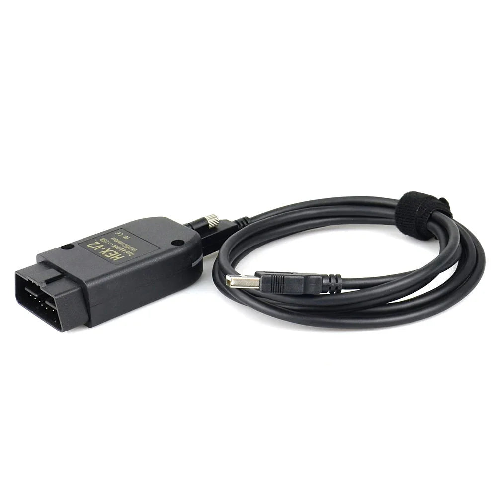 Newest Hex Vii V25.3 STM32F429 Chip Unlimited VINs HEX V2 USB Online Update Diagnostic Tools VAG VCDS for VW AUDI Skoda Seat