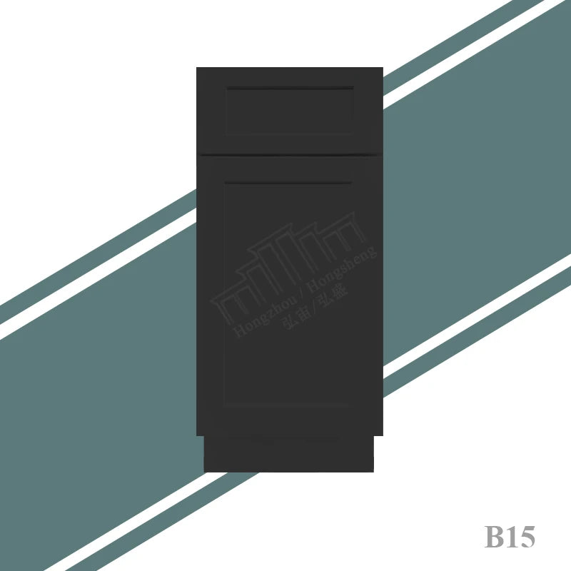 US Small Kitchen Remodeling Modern American Shaker Style Kitchen Cabinets Ready to Assemble in Stock RTA Kitchen Base Cabinets