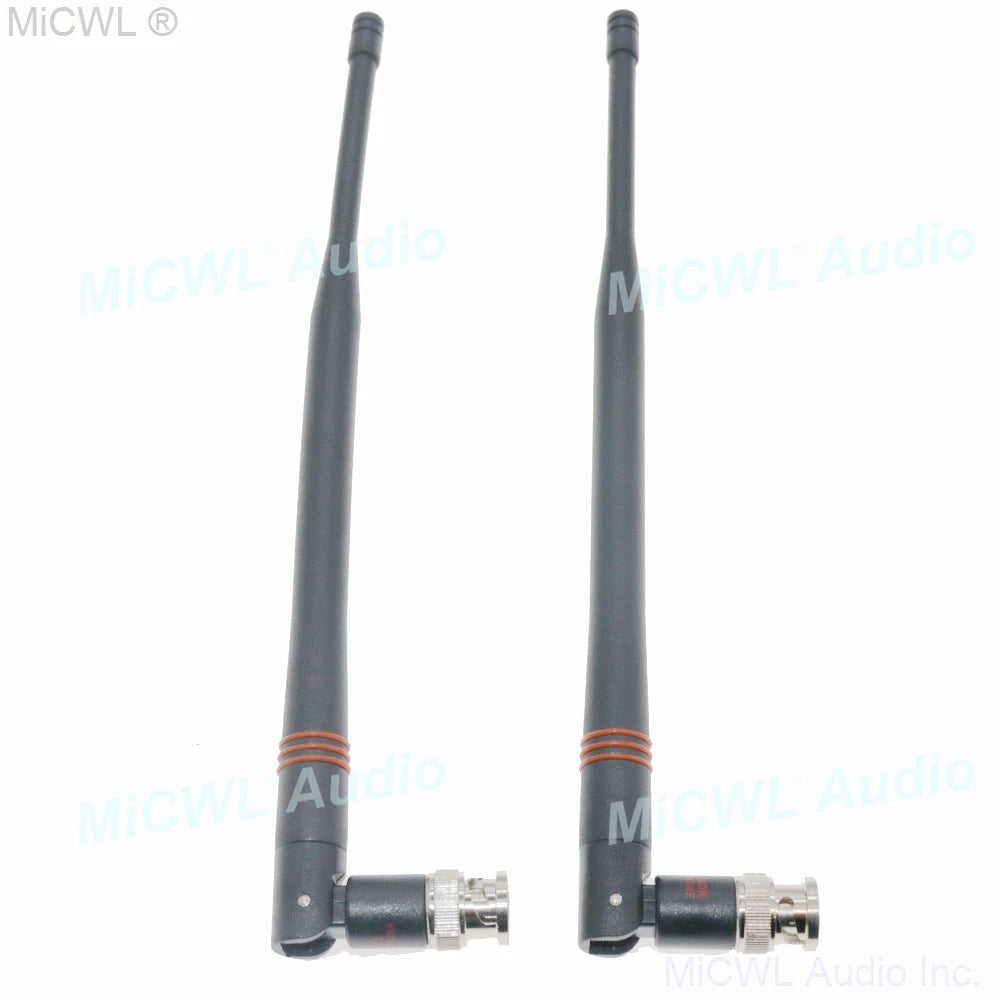 2pcs 10.1" Aerial Antenna For Shure UHF ULX SLX UR PGX UA820 Wireless Receiver 472-542MHz 542-635Mhz 638-698MHz 774-865MHz