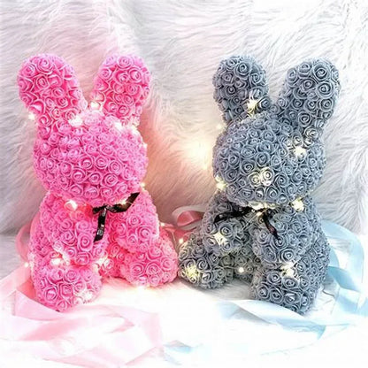 Modelling Polystyrene Styrofoam Foam Rabbit Mold Rose Rabbit Craft DIY Wedding Party Valentine's Day Decoration Supplies Gifts