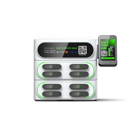 Original Factory Sharing Power Bank Rental Station with POS Bajie Charging Cell Phone Charging Vending Machines for Commercial