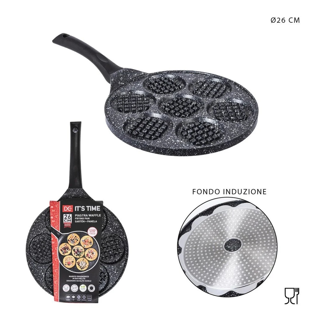 7-Hole Waffle Pan 26 cm - Kitchen Utensils
