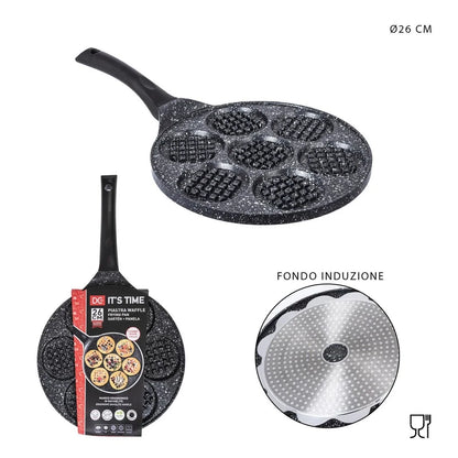 7-Hole Waffle Pan 26 cm - Kitchen Utensils
