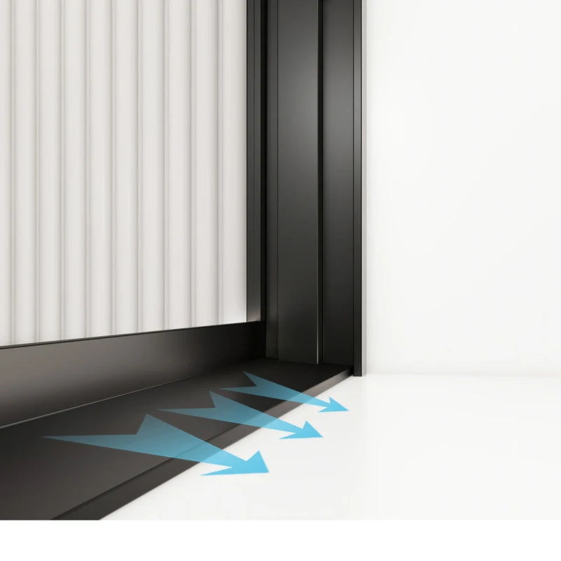 New Product Modern 6mm Tempered Glass Stainless Steel Handle Sliding Shower Door for Bathroom Shower Screen