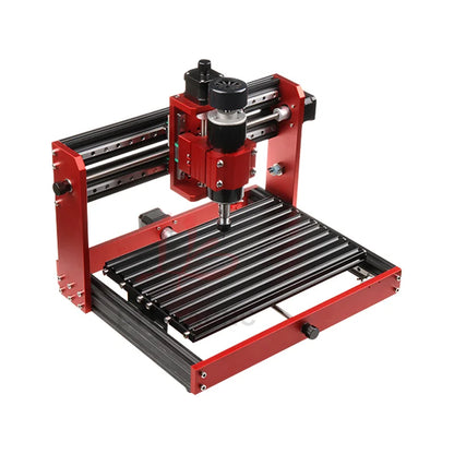 Mini CNC Engraving Cutting Machine 3020 500W Square Rails Full Metal Wood Router with Offline Controller Support Laser Module