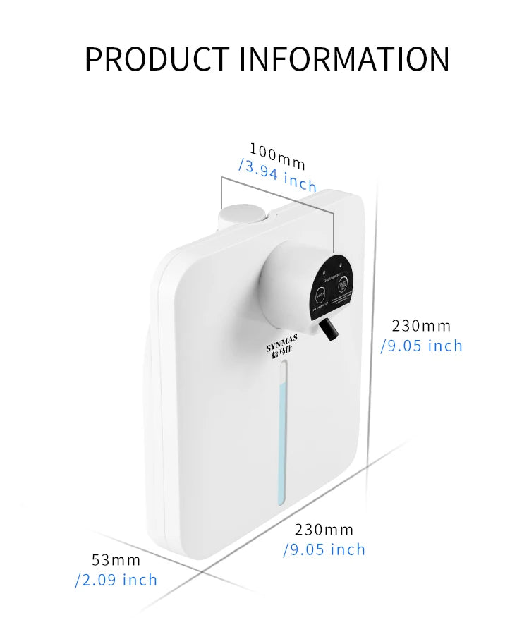 Automatic Induction Smart Soap Dispenser Household Children Wall-mounted Hand Sanitizer Bottle Main Material ABS