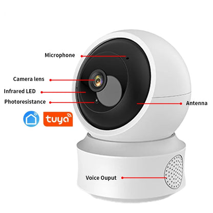 Best Selling 4MP Mini Smart Life Battery Camera HD Wireless Wifi CCTV with CMOS Sensor and Memory Card Data Storage Options