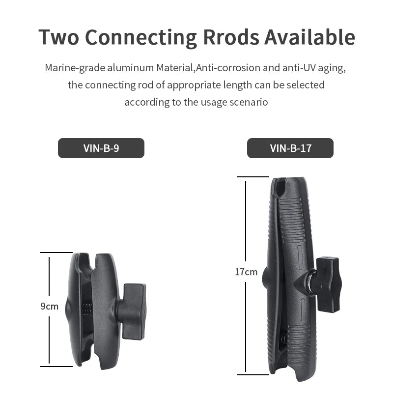 Drill-Down Marine Electronic Rectangular Fish Finder Mount for Marine Boat GPS Navigation Humminbird Helix 7