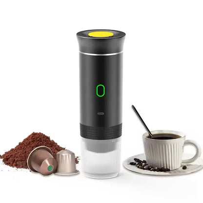 Portable Battery-Powered Capsule Coffee Maker