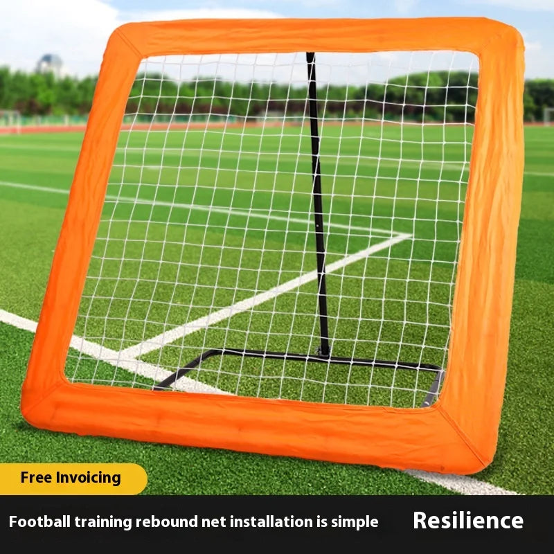 Single-Sided Retractable and Foldable Soccer Training Equipment Multi-Purpose Rebound Net and Shooting Practice Door