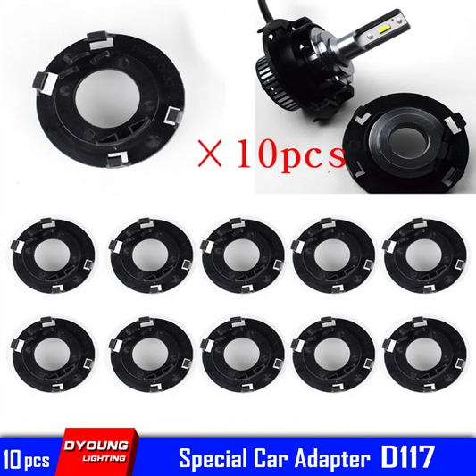 10x H7 Adapter Socket Base For Hyundai Elantra Tucson Kia K3 K6 Mistra LAVIDA Gran Auto Lighting Parts Adapters Factory D117 by PDG ibma