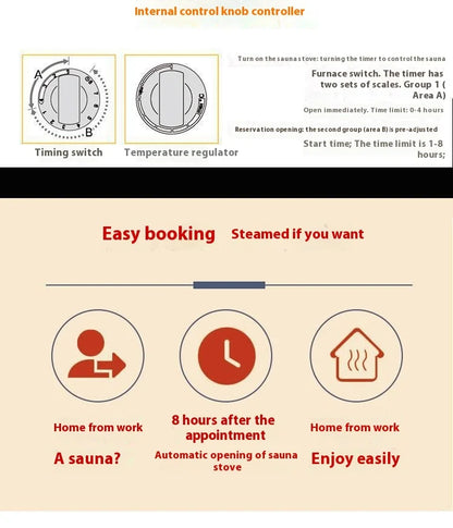 Harvia Stainless Steel Solid Spruce Wood Dry Steam Furnace Modern Design Household and Commercial Sauna Room Heating Equipment
