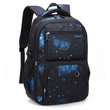 Teenagers Backpacks Boys Fashion Star School Bags Children Travel Bag Kids Knapsack Primary School Backpack Students Bag 9-16Y