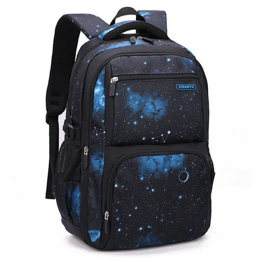 Teenagers Backpacks Boys Fashion Star School Bags Children Travel Bag Kids Knapsack Primary School Backpack Students Bag 9-16Y