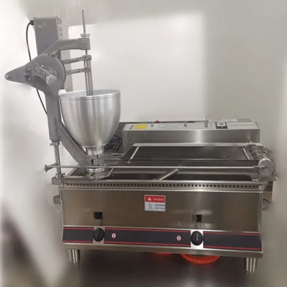 New Professional Use Commercial Catering Equipment 4-Rows Mini Donut Making Machine 110V/220V Electric Fully Flour Bakery