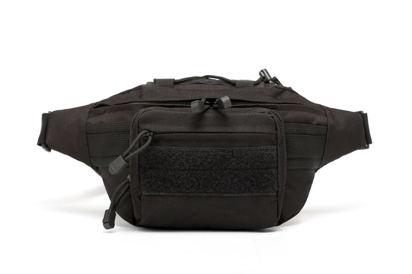 Camouflage Chest Daypack Single Crossbody Strap Waterproof Polyester Tactical Waist Bag for Outdoor Sports Zipper Closure