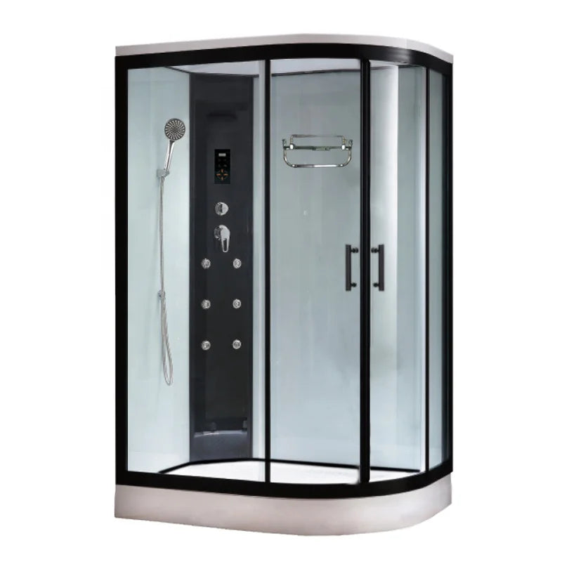 Hot Sale Cubicle Complete Enclosed Shower Room Tempered Glass Sliding Steam Shower Cabin