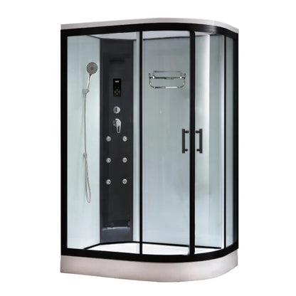 Hot Sale Cubicle Complete Enclosed Shower Room Tempered Glass Sliding Steam Shower Cabin