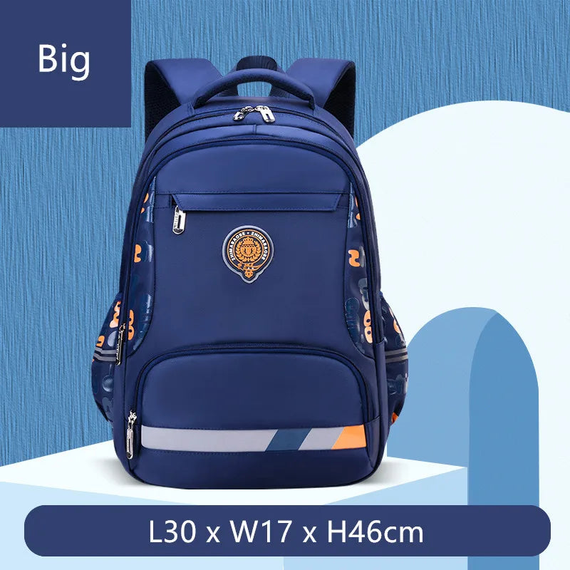 primary child school backpacks boys bookbag student luminous backpack large waterproof backpack for school teen boy schoolbag