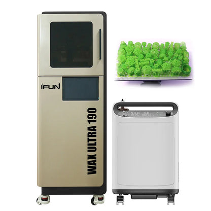 IFUN Wax Ultra 190 Professional 3D Printer PLA Material New USB Connectivity for Industrial Jewelry Casting Models