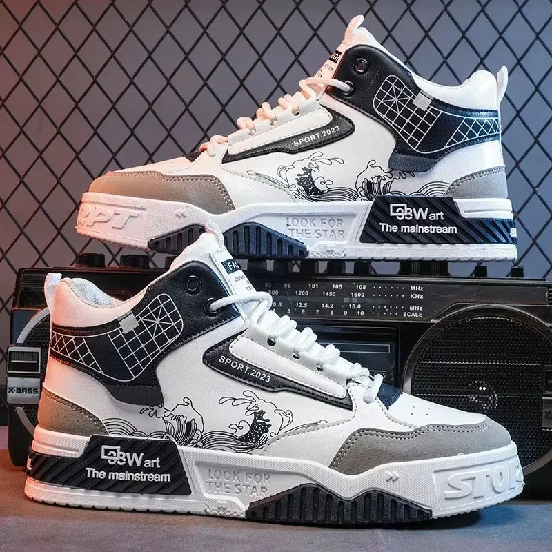 Low Price Breathable New Mesh Casual Sneakers Walking Style Men's Thick Soled Sports Nem's Casual Shoes