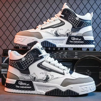 Low Price Breathable New Mesh Casual Sneakers Walking Style Men's Thick Soled Sports Nem's Casual Shoes