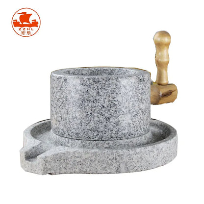 Bluestone Manual Stone Mill Grain Mill Grain Flour Grinder Machine Fine Grinder Grain Processing Line Manufacturer