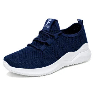 Women's Fashion Casual Sport Walking Sneakers Wholesale New Styles Disposable Breathable Flexible Tennis Shoes for Ladies