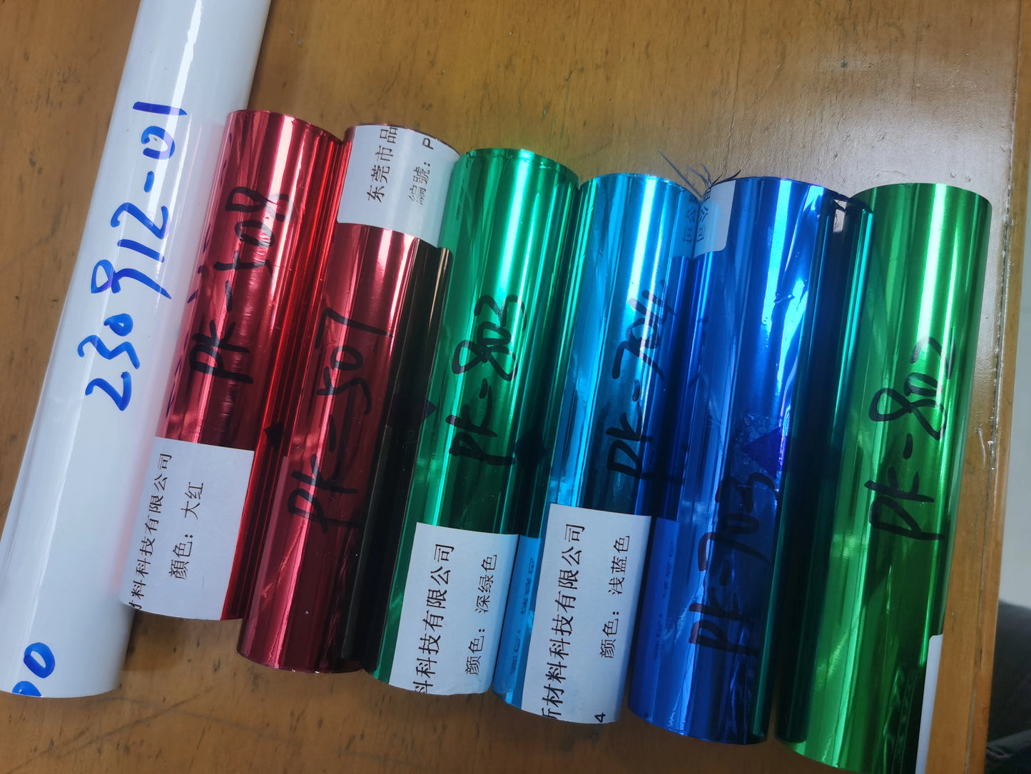 Hot Stamping Foil Transfer Printing Heat Transfer for Handbag Textile Leather t Shirt