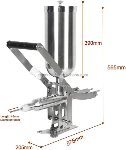 Commercial Cream Filling Machine Vertical Donut Jam Filler Stainless Steel Churro Filling Machine for Sale