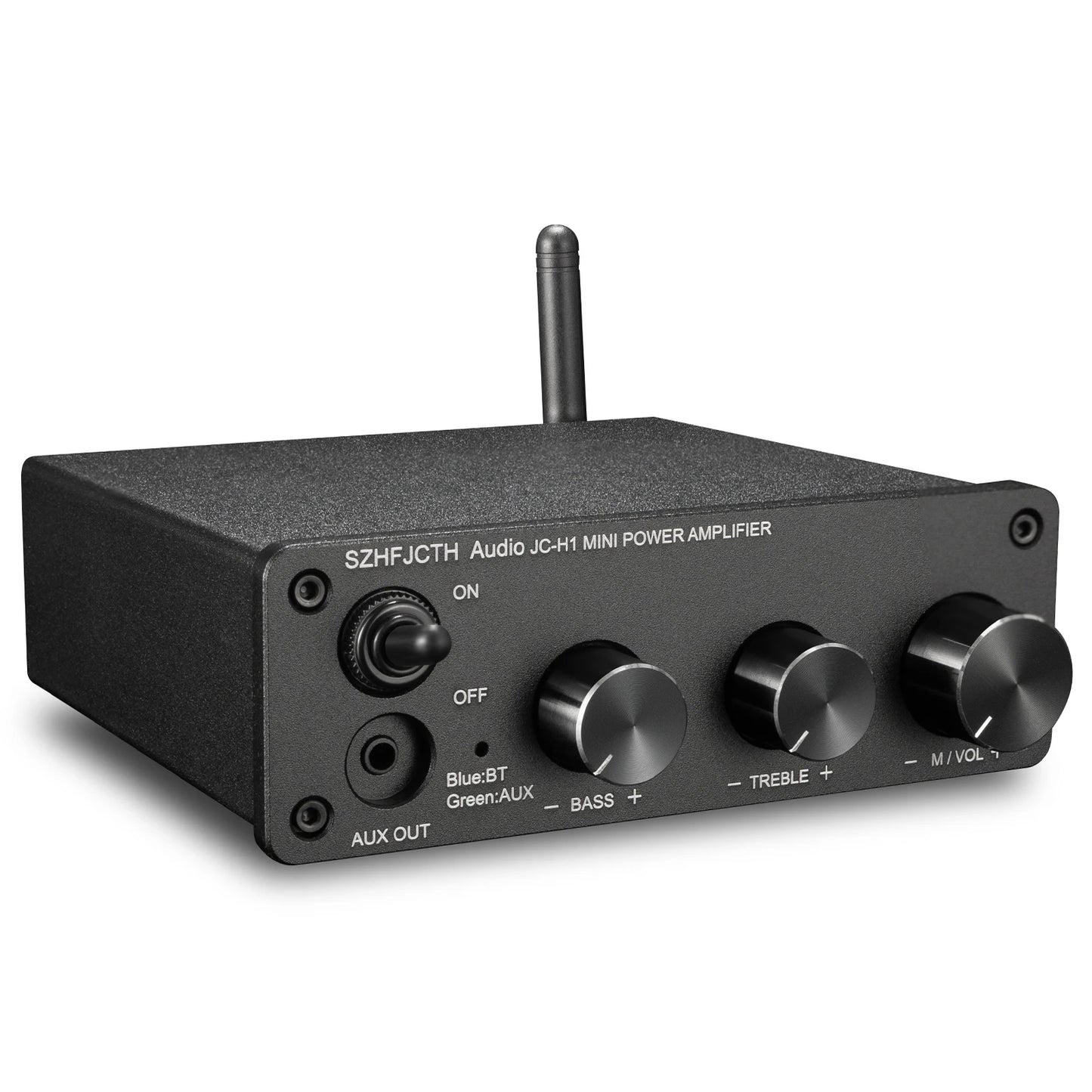 SZHFJCTH Audio JC-H1 Bluetooth 5.0 Stereo Audio Amplifier 2.0 Channel Receiver Class D  Integrated Digital Amp