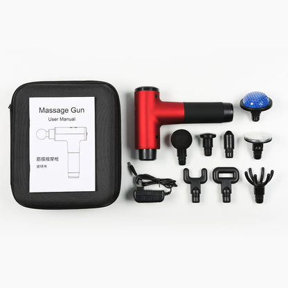Professional Cold and Heated Massage Gun Hand Held Percussion Vibration Massager Gun
